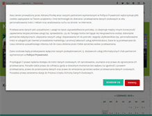 Tablet Screenshot of e-konkursy.info